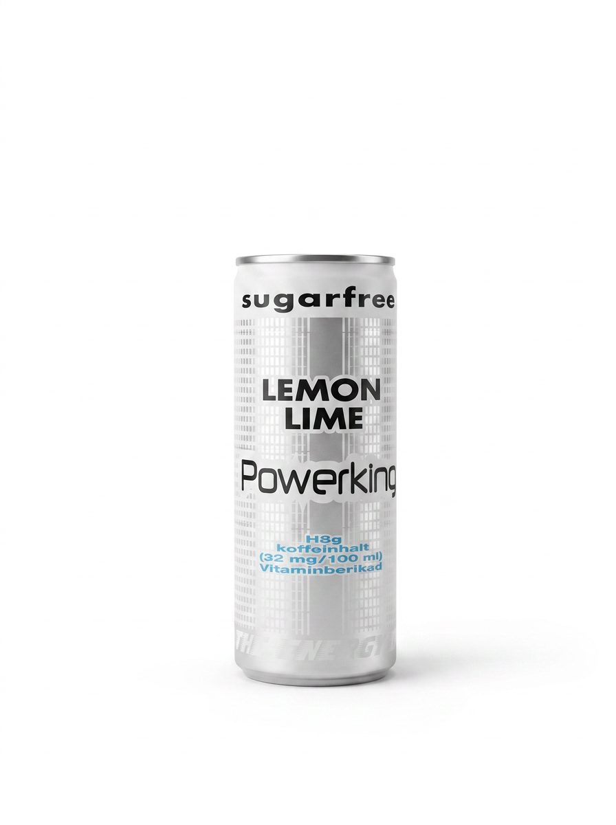 Power King Lemon Lime Sugarfree 25cl