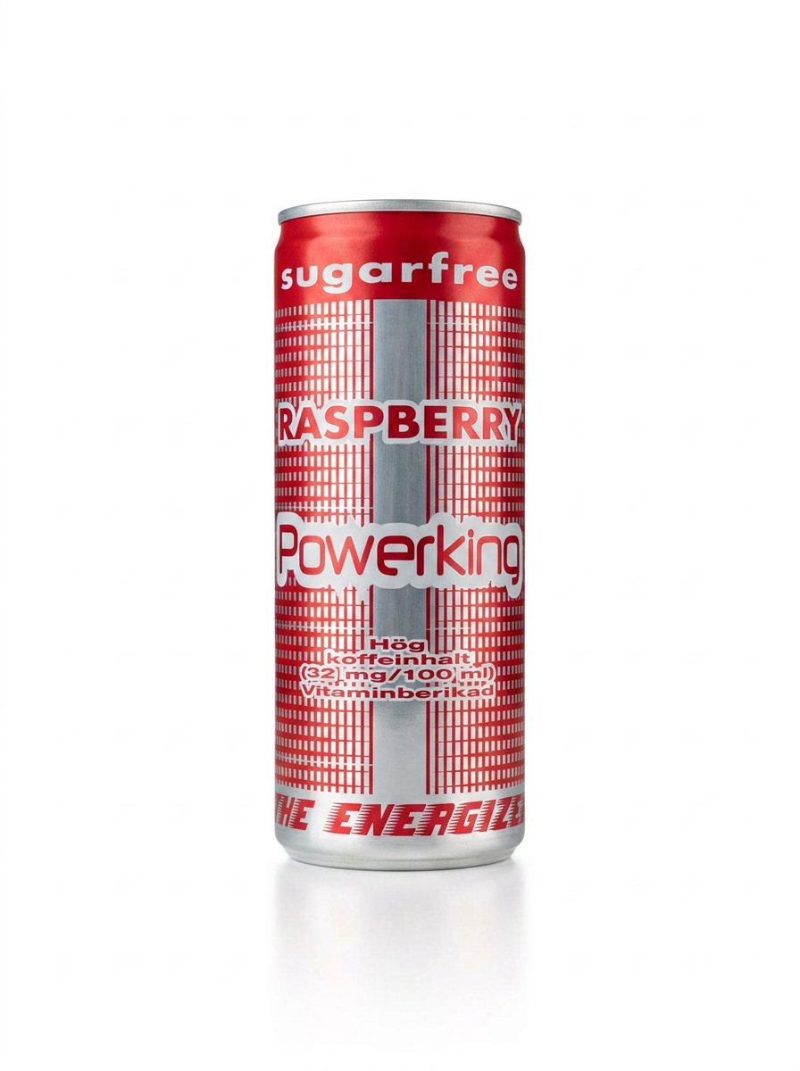 Power King Raspberry Sugarfree 25cl